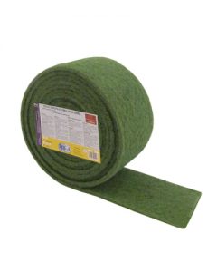 Rollo de estropajo verde extra para limpieza en restauración