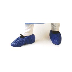 Pe Shoe Covers. Blue. Pack-100