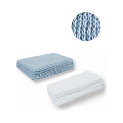 Bianco/Cuciture Rosso Perfetto Dishcloth Floors Perfect Candid Set of 2 Pieces Cotton One Size 