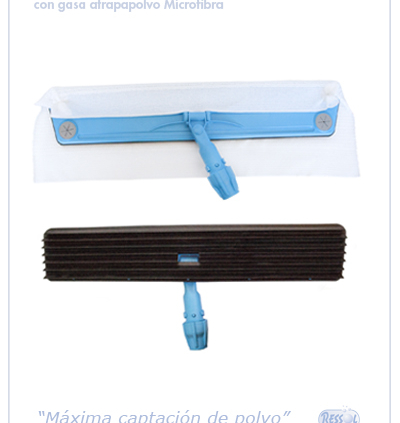 soporte mopa flotante+gasa microfibra