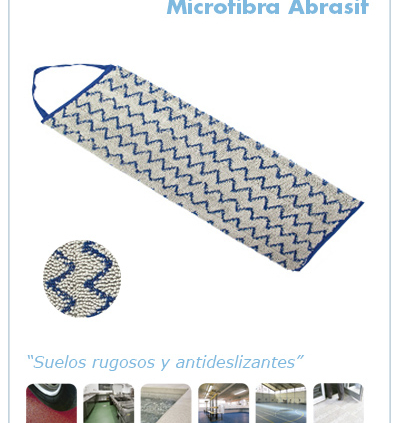 recambio mopa velcro microfibra abrasif