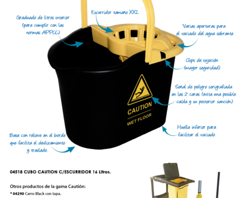productos de limpieza gama caution