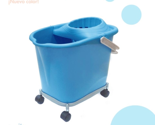 cubo kent con soporte de ruedas
