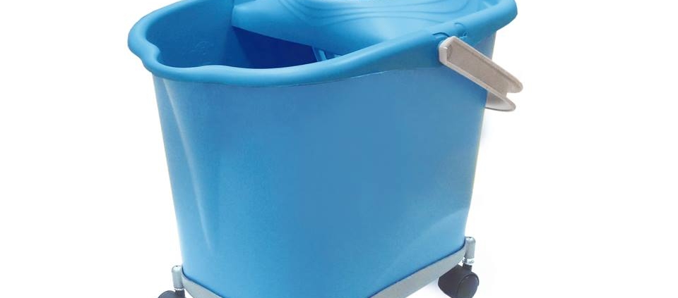 cubo kent con soporte de ruedas