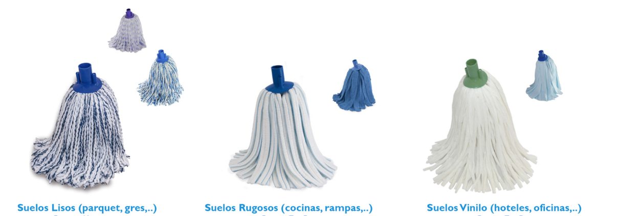 fregonas y tipos de suelos