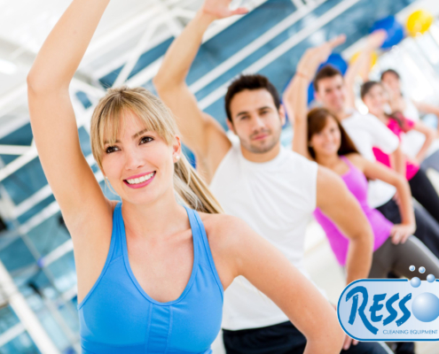 limpieza para gimnasios