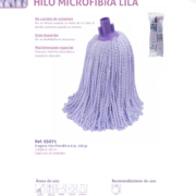 Fregona Microfibra Hilo Lila