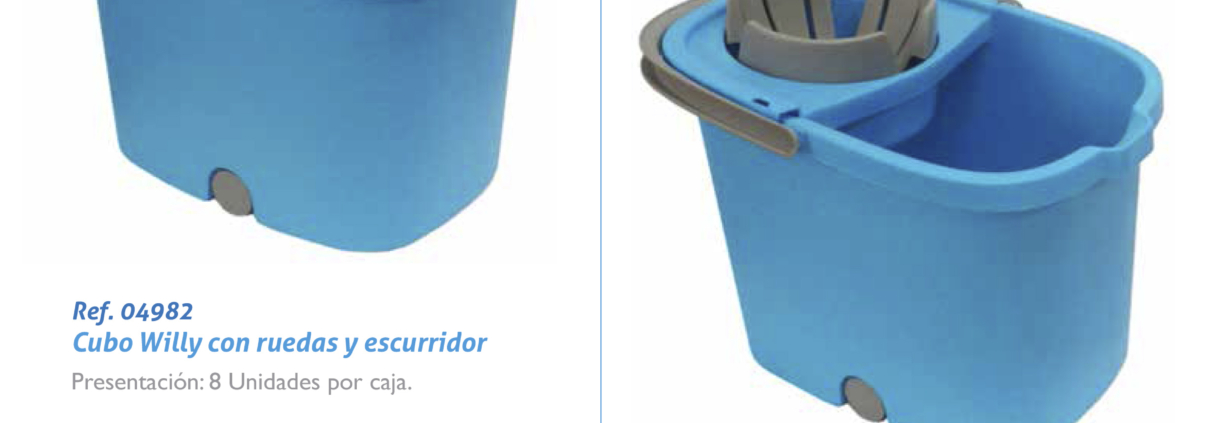cubo willy con ruedas