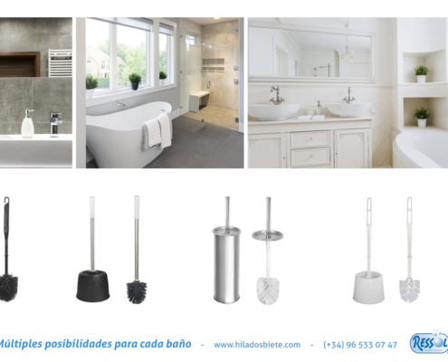 escobilleros para cada baño
