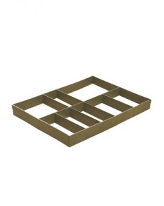 Clasificador de amenities para carro de limpieza