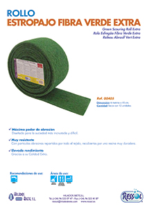 Rollo fibra verde RESSOL