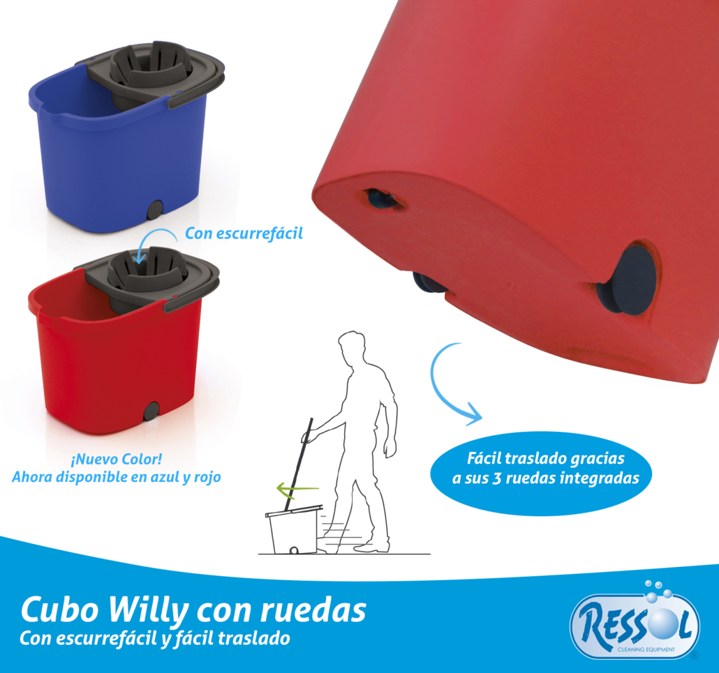 Cubo Willy Ruedas Ressol