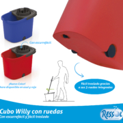 Cubo Willy Ruedas Ressol