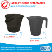 jarra y cubo detectable ressol