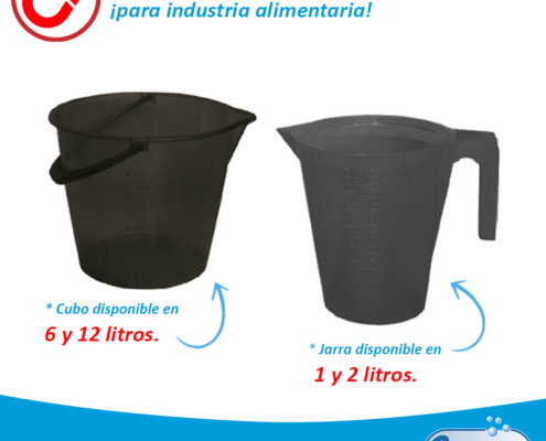 jarra y cubo detectable ressol