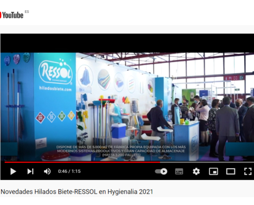 video hilados biete hygienalia
