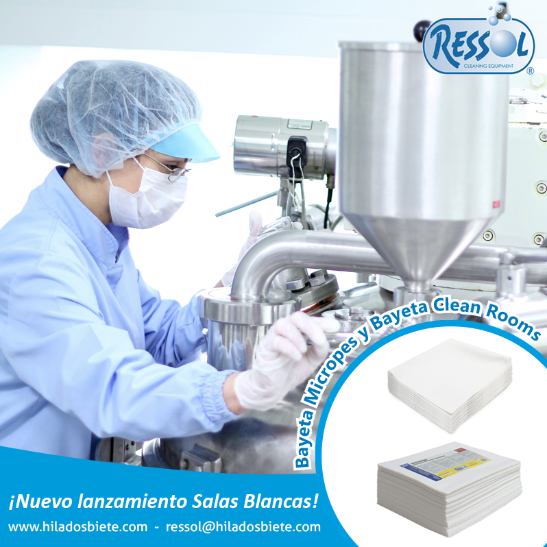 Limpieza salas blancas